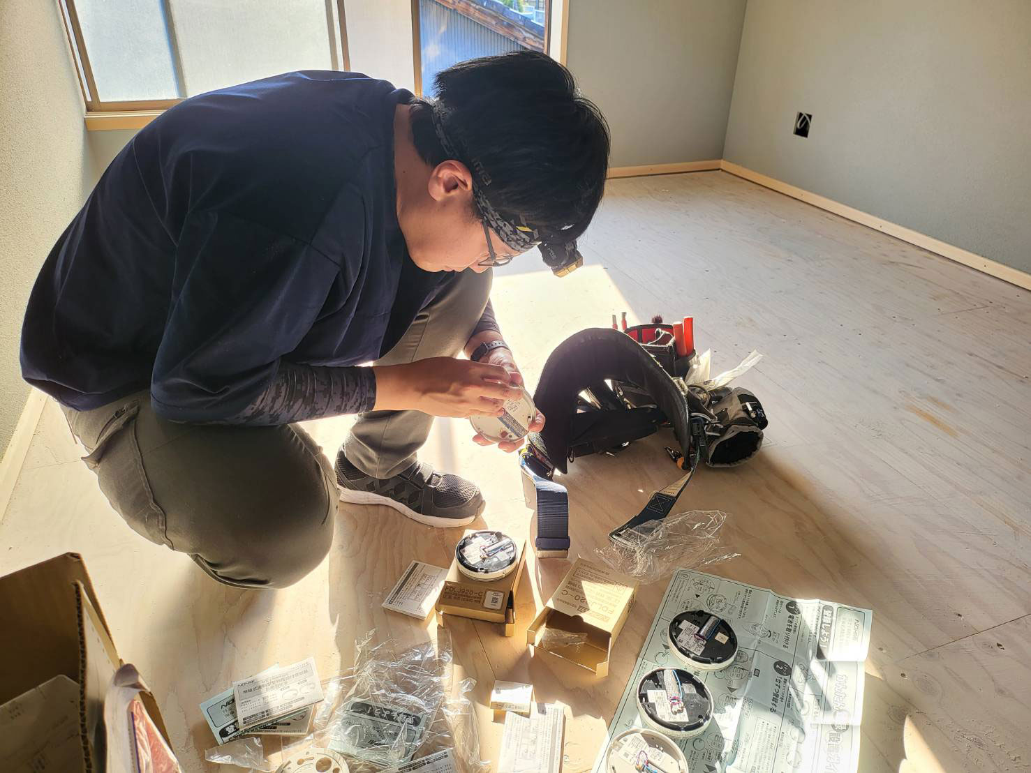 住宅向け火災報知器設置工事